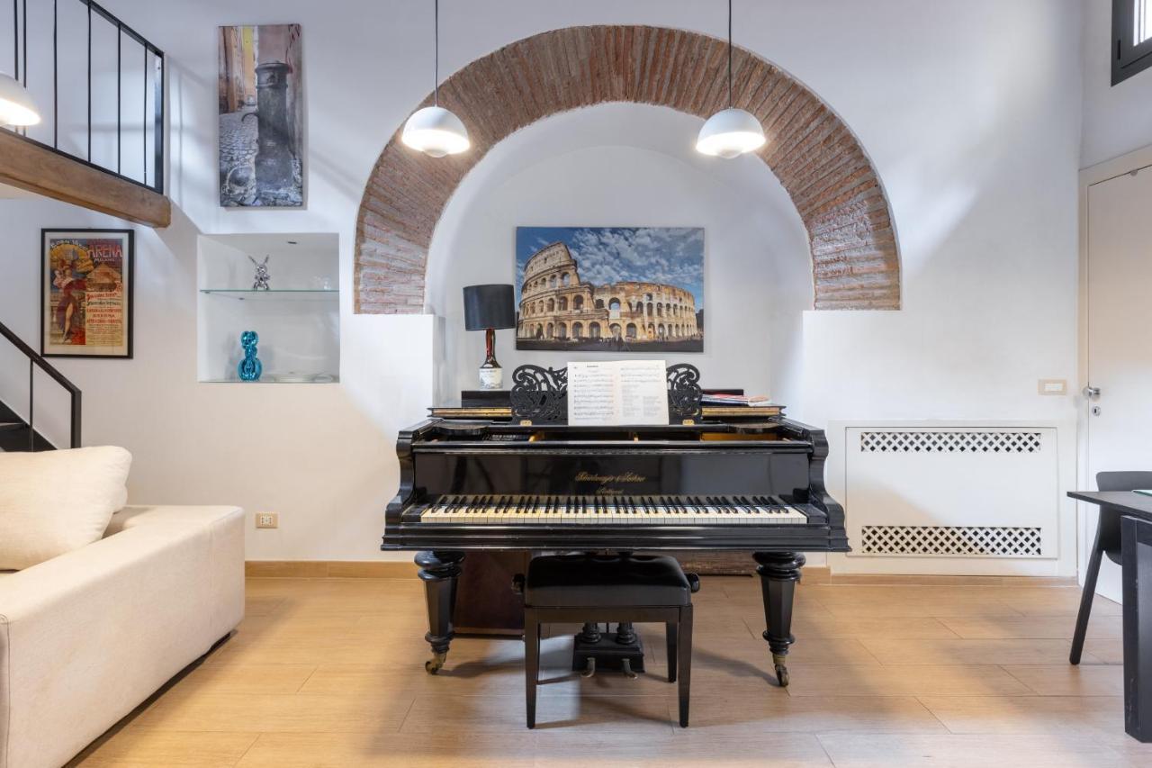 Musician Apartment Colosseo With Piano Rome Extérieur photo